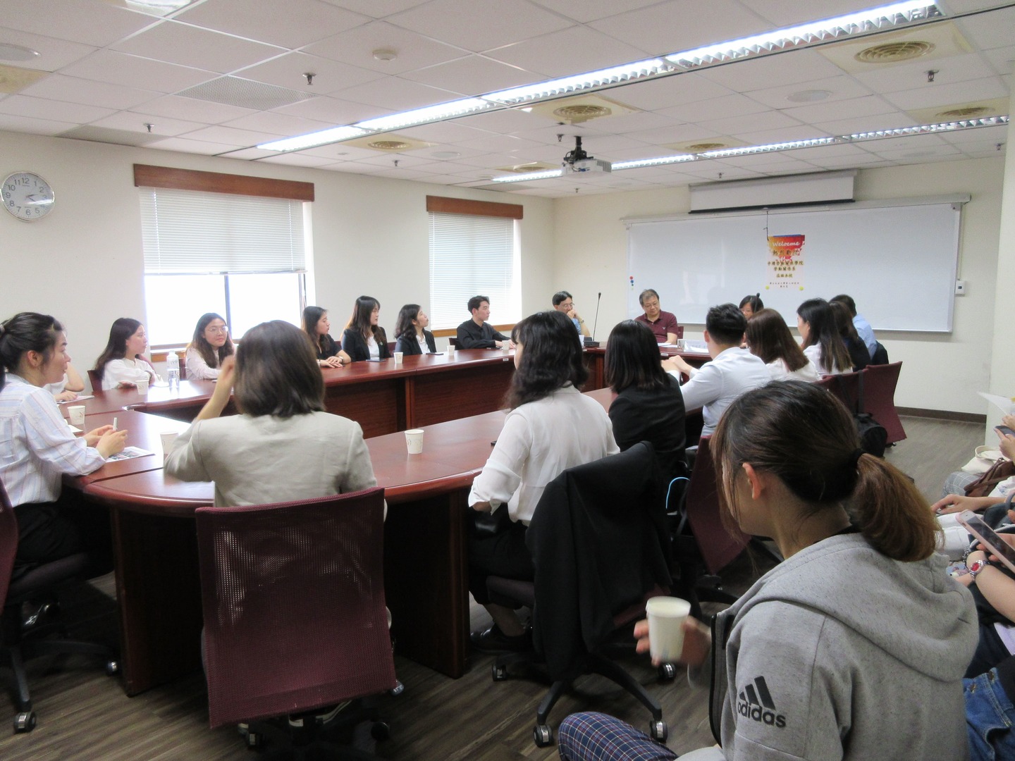 The visiting of China University of Labor Relations (2019.04.23)